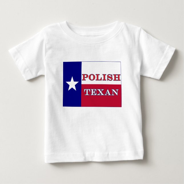 Camiseta Bandeira do Texas Polonês (Frente)