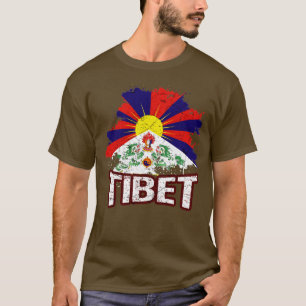 Camiseta Bandeira do Tibete