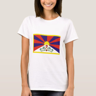 Camiseta Bandeira do Tibete livre