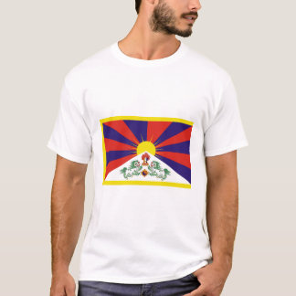 Camiseta Bandeira do Tibete livre