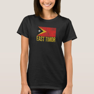 Camiseta Bandeira do Timor-Leste Díli