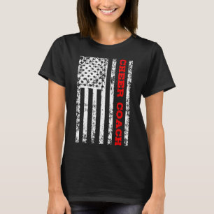 Camiseta Bandeira do treinador de animação