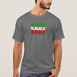 Camiseta Bandeira do Tricolor Irã "SABZ"
