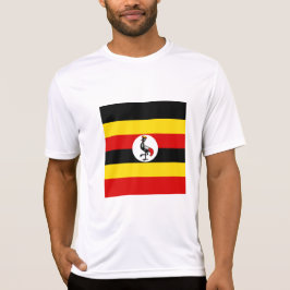 Camiseta Bandeira do Uganda