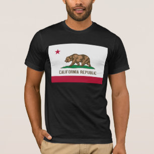 Camiseta Bandeira do Urso da República da Califórnia: Calif
