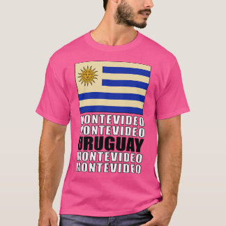 Camiseta Bandeira do Uruguai