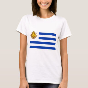 Camiseta Bandeira do Uruguai