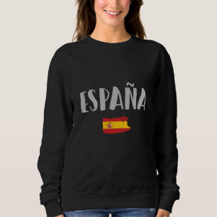 Camiseta Bandeira do Ventilador de Futebol do espanha