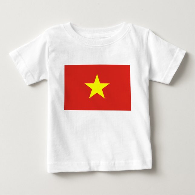 Camiseta Bandeira do Vietname (Frente)