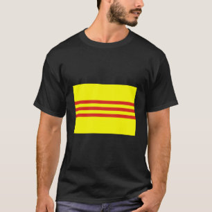 Camiseta Bandeira Do Vietname Do Sul
