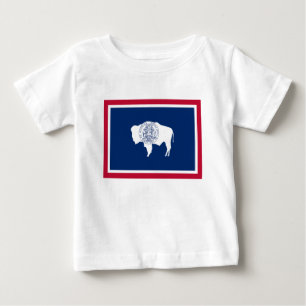 Camiseta Bandeira do Wyoming