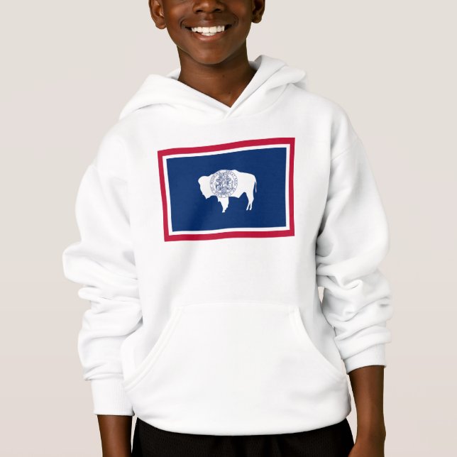 Camiseta Bandeira do Wyoming (Frente)