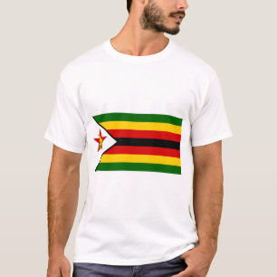 Camiseta Bandeira do Zimbabué