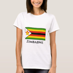 Camiseta Bandeira do Zimbabué
