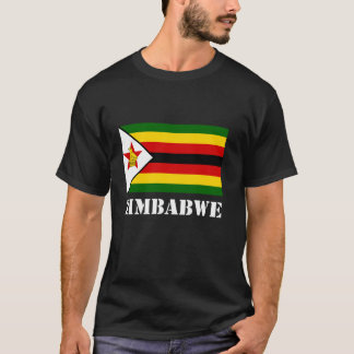 Camiseta Bandeira do Zimbábue Patrimônio Raízes Zimbabuiana