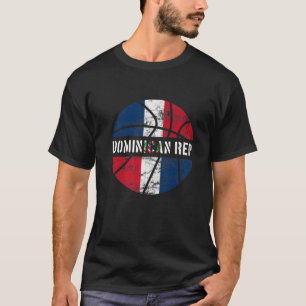 Camiseta Bandeira Dominicana Basbol Equipe Dominicana Fan L