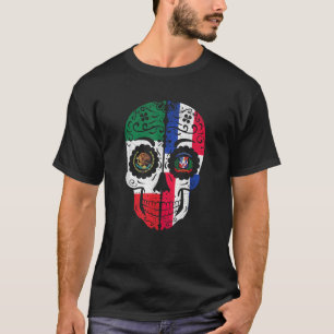 Camiseta Bandeira Dominicana Mexicana República Dominicana