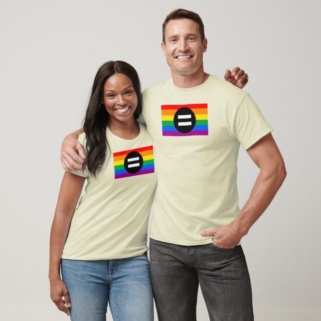 Camiseta Bandeira dos Direitos Gay (Unissex)