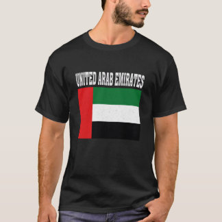Camiseta Bandeira dos Emirados Árabes Unidos Raízes Naciona
