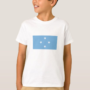 Camiseta Bandeira dos Estados Federados da Micronésia