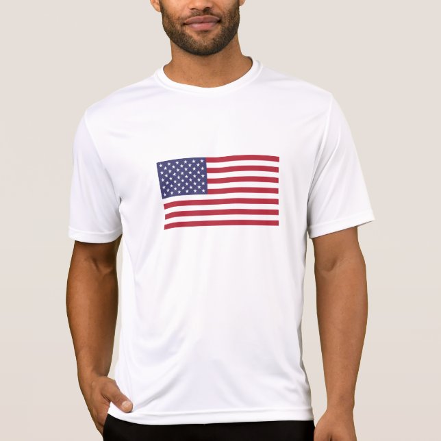 Camiseta Bandeira dos Estados Unidos (Frente)