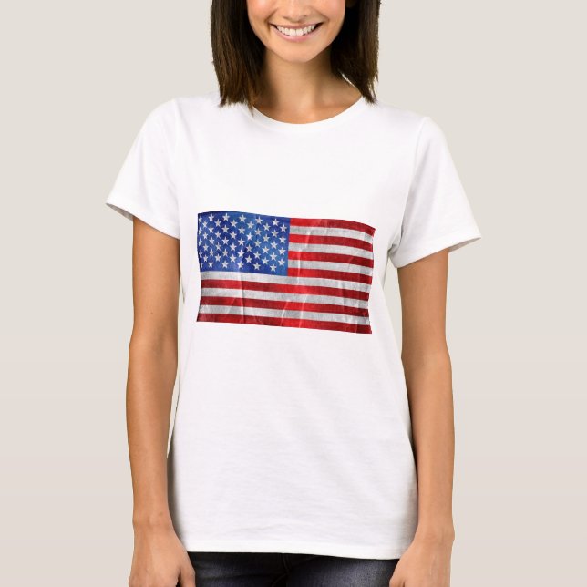 Camiseta bandeira dos Estados Unidos (Frente)