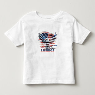 Camiseta Bandeira dos Estados Unidos. América