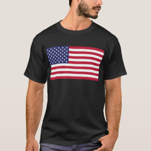 Camiseta Bandeira dos Estados Unidos da América