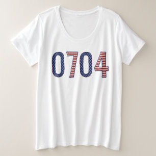 Camiseta Bandeira dos Estados Unidos do Dia da