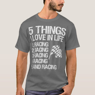Camiseta Bandeira Dos Estados Unidos Para Race Car Party 5 