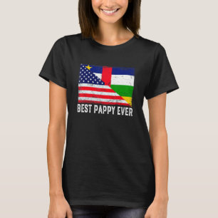 Camiseta Bandeira dos Estados Unidos - República Centro-Afr