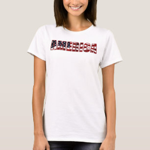 Camiseta Bandeira dos EUA