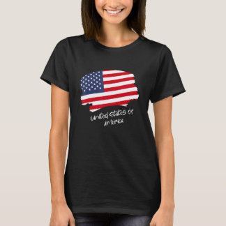 Camiseta Bandeira dos EUA 1
