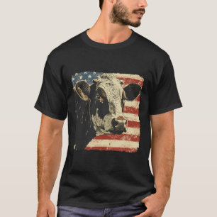 Camiseta Bandeira dos EUA 4 de Julho Homens Mulheres