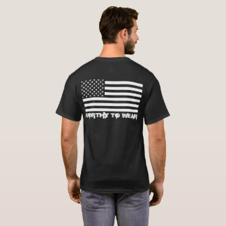 Camiseta Bandeira dos EUA - Digno de Veste
