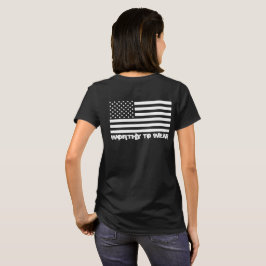 Camiseta Bandeira dos EUA - Digno de Veste