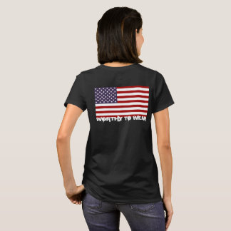 Camiseta Bandeira dos EUA - Digno de Veste