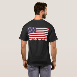 Camiseta Bandeira dos EUA - Digno de Veste