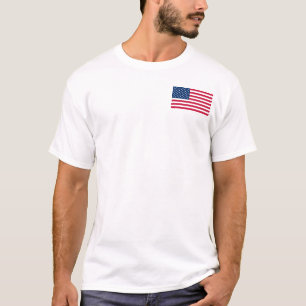 Camiseta Bandeira dos EUA - Estados Unidos da América - Pa