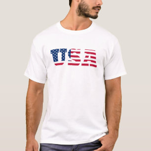 Camiseta Bandeira dos EUA Patriota