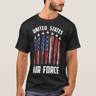 Camiseta Bandeira dos EUA Patriótica 4 de Julho Masculino E