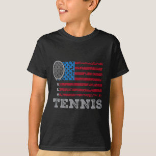Camiseta Bandeira dos EUA Ténis Homens Mulheres EUA Amante