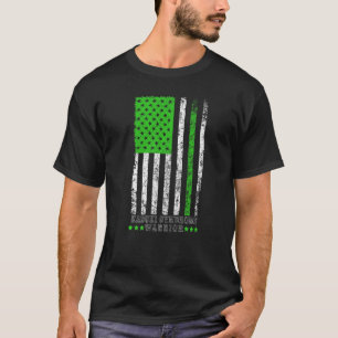 Camiseta Bandeira dos EUA Vintage Lutador Guerreiro da Sínd