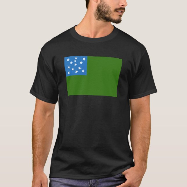 Camiseta Bandeira dos Green Mountain Boys (Frente)