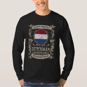 Camiseta Bandeira dos Países Baixos Pessoas Holandesas Orgu