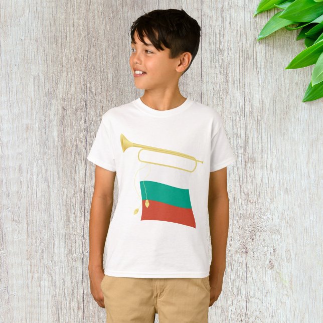 Camiseta Bandeira E Buva Búlgaros (Criador carregado)