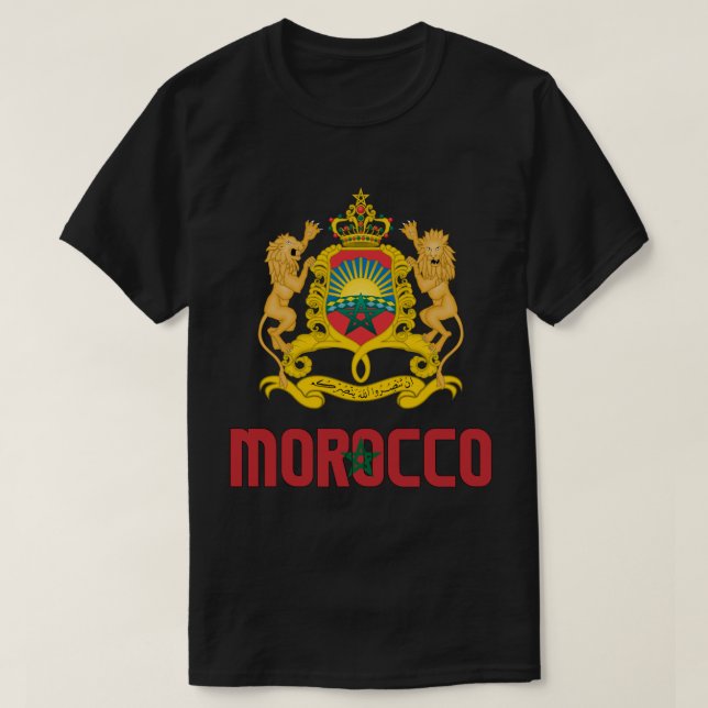 Camiseta Bandeira e Casaco de Armas Patriótica (Frente do Design)