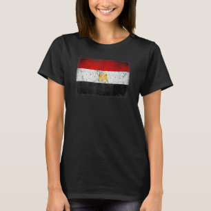Camiseta Bandeira Egípcia Da Águia Do Egito, Souvenir Red W