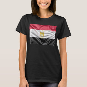 Camiseta Bandeira Egípcia Para Egípcios Orgulhosos E Legal