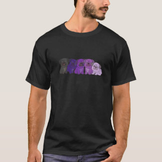 Camiseta Bandeira Enbian Orgulho Lgbtq Cachorros Enbian Pug